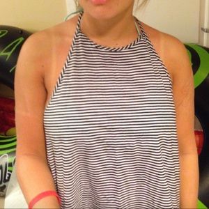 Hollister striped tank